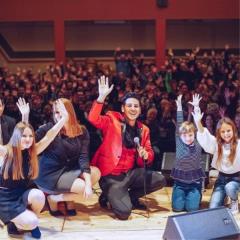 Isaac Palma navdušil občinstvo na Gomilskem 3